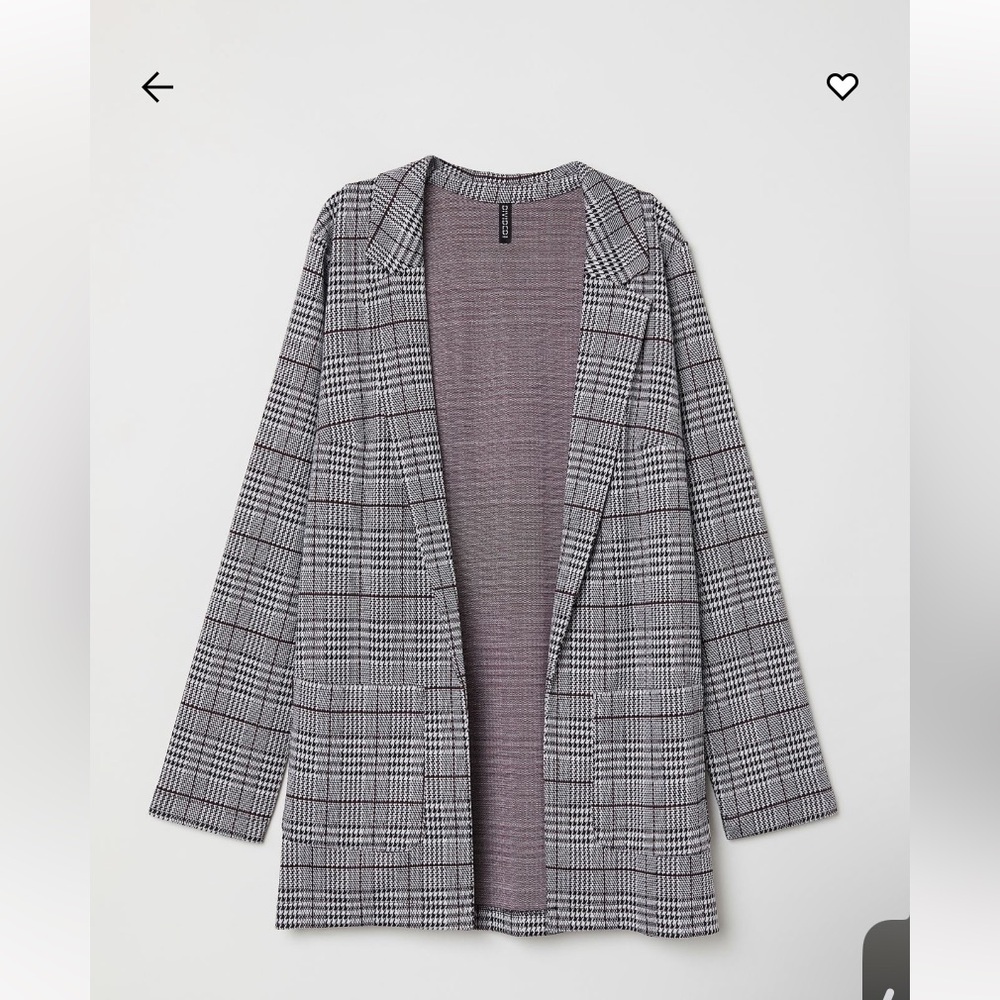H&M knit blazer